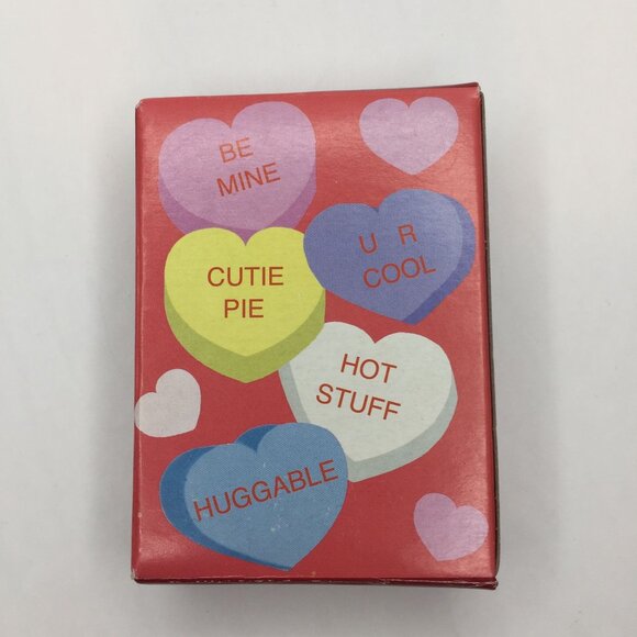 Dept. 18 Mini Valentine's Day Puzzle Sweet Hearts Be Mine U R Cool Cutie Pie Hot - Picture 4 of 6